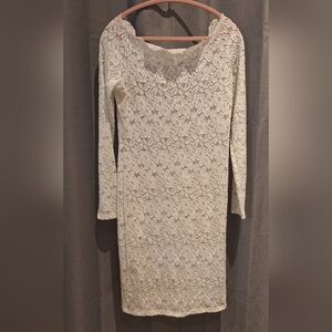 Patty Boutik Long Sleeve Lace Dress Size XL